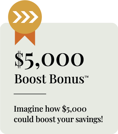 Bank Bonus 5000 graphic for FORM